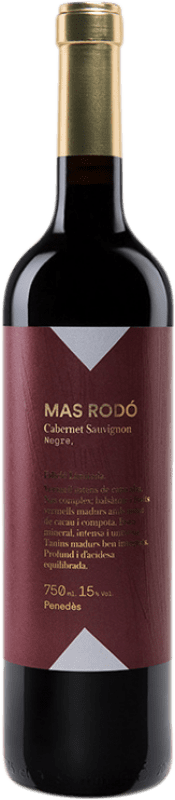 15,95 € Kostenloser Versand | Rotwein Mas Rodó D.O. Penedès Katalonien Spanien Cabernet Sauvignon 75 cl