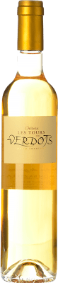 19,95 € Бесплатная доставка | Сладкое вино Clos des Verdots Château Les Tours A.O.C. Monbazillac Франция Sémillon — Семийон, Muscadelle — Мюскадель Средняя бутылка 50 cl