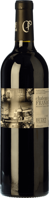 14,95 € Бесплатная доставка | Красное вино Château du Frandat Majorat Cuvée A.O.C. Buzet Франция Merlot — Мерло, Cabernet Sauvignon — Каберне Совиньон, Cabernet Franc — Каберне Фран 75 cl