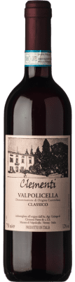 19,95 € Kostenloser Versand | Rotwein Clementi Classico D.O.C. Valpolicella Venetien Italien Corvina, Rondinella, Corvinone Flasche 75 cl