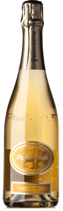 25,95 € 免费送货 | 白起泡酒 Contratto De Miranda D.O.C.G. Asti 皮埃蒙特 意大利 Moscato — 麝香葡萄 75 cl