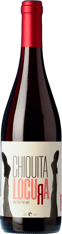 9,95 € Envoi gratuit | Vin rouge El Lomo Crazy Wines Chiquita Locura Iles Canaries Espagne Tempranillo, Listán Noir, Listán Blanc Bouteille 75 cl