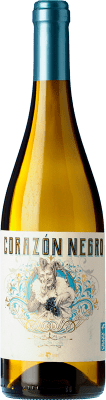 15,95 € Envío gratis | Vino Blanco El Lomo Crazy Wines Corazón Negro Islas Canarias España Listán 75 cl