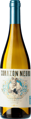 21,95 € Envío gratis | Vino blanco El Lomo Crazy Wines Corazón Negro Islas Canarias España Listán Negro, Listán Blanco Botella 75 cl