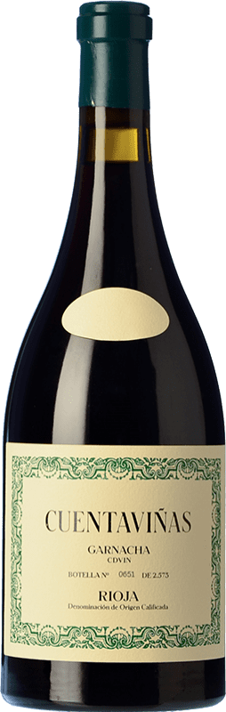 62,95 € Kostenloser Versand | Rotwein Cuentaviñas CDVIN D.O.Ca. Rioja La Rioja Spanien Grenache Flasche 75 cl
