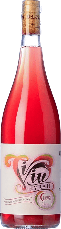 18,95 € 免费送货 | 红酒 Cueva Vi-Viu 西班牙 Syrah 瓶子 75 cl