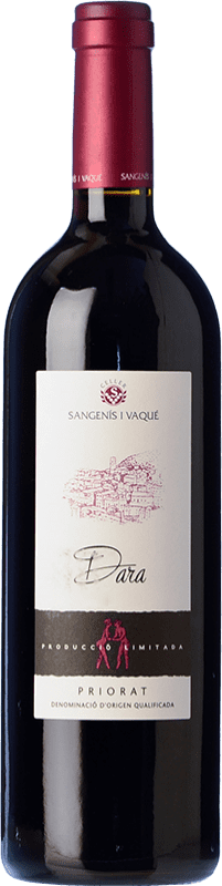 17,95 € Бесплатная доставка | Красное вино Sangenís i Vaqué Dara старения D.O.Ca. Priorat Каталония Испания Merlot, Grenache, Carignan бутылка 75 cl