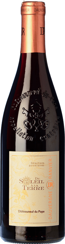 35,95 € Envoi gratuit | Vin Rouge Dauvergne et Ranvier Du Soleil à la Terre A.O.C. Châteauneuf-du-Pape Rhône France Garnacha — Grenache Bouteille 75 cl