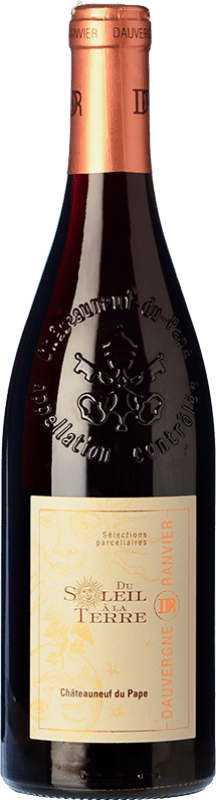 45,95 € Spedizione Gratuita | Vino rosso Dauvergne et Ranvier Du Soleil à la Terre A.O.C. Châteauneuf-du-Pape Rhône Francia Grenache Bottiglia 75 cl