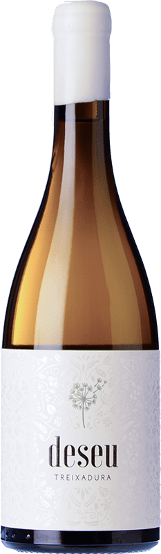 10,95 € Envío gratis | Vino blanco Terrae Deseu D.O. Ribeiro Galicia España Treixadura Botella 75 cl
