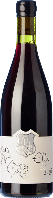 13,95 € Free Shipping | Red wine Domaine des Nugues Elle & Lui France Syrah, Gamay Bottle 75 cl