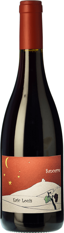 19,95 € Envio grátis | Vinho Tinto Éric Louis A.O.C. Sancerre Loire França Pinot Noir Garrafa 75 cl