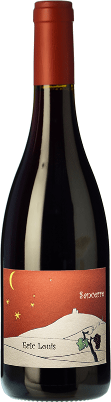 18,95 € Envio grátis | Vinho tinto Éric Louis Rouge A.O.C. Sancerre Loire França Pinot Preto Garrafa 75 cl