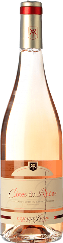 8,95 € Envío gratis | Vino rosado Jaume Rosé Joven A.O.C. Côtes du Rhône Rhône Francia Syrah, Garnacha, Monastrell, Cariñena Botella 75 cl