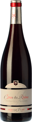 9,95 € Kostenloser Versand | Rotwein Domaine Jaume Rouge A.O.C. Côtes du Rhône Rhône Frankreich Syrah, Grenache Flasche 75 cl