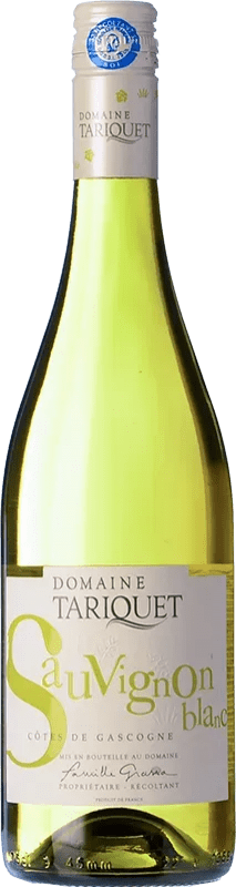 11,95 € Kostenloser Versand | Weißwein Tariquet I.G.P. Vin de Pays Côtes de Gascogne Frankreich Sauvignon Flasche 75 cl