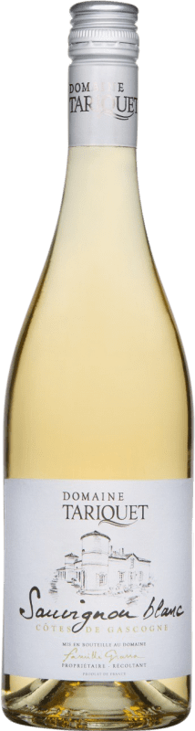 11,95 € Envio grátis | Vinho branco Tariquet I.G.P. Vin de Pays Côtes de Gascogne França Sauvignon Garrafa 75 cl