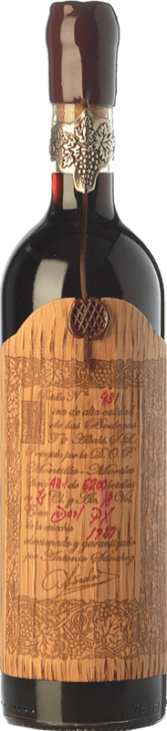 436,95 € Envío gratis | Vino dulce Toro Albalá Don P.X. Convento Selección 1929 D.O. Montilla-Moriles Andalucía España Pedro Ximénez Botella 75 cl