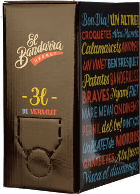 21,95 € Бесплатная доставка | Вермут Martí Serdà El Bandarra Каталония Испания Bag in Box 3 L