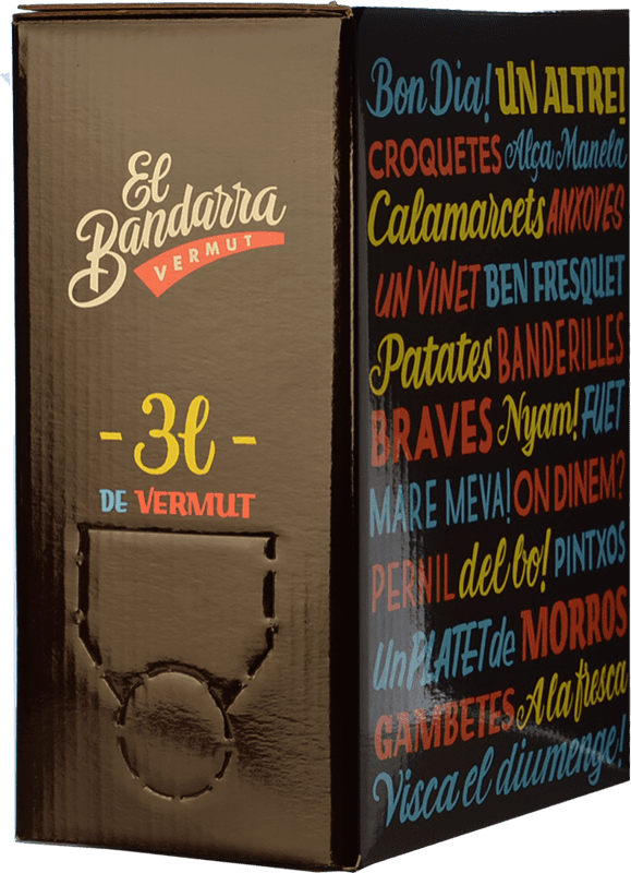 21,95 € Envoi gratuit | Vermouth Martí Serdà El Bandarra Catalogne Espagne Bag in Box 3 L