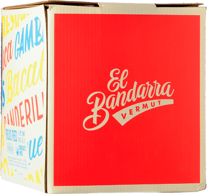 49,95 € Бесплатная доставка | Вермут Martí Serdà El Bandarra Blanco Каталония Испания Bag in Box 5 L
