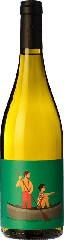 7,95 € Spedizione Gratuita | Vino bianco Finca Batllori Els Joves Blanc D.O. Penedès Catalogna Spagna Macabeo, Xarel·lo Bottiglia 75 cl
