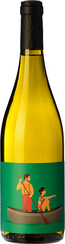 7,95 € Envío gratis | Vino Blanco Finca Batllori Els Joves D.O. Penedès Cataluña España Macabeo, Xarel·lo Botella 75 cl