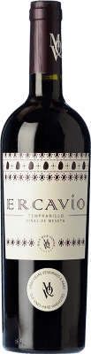 12,95 € 免费送货 | 红酒 Más Que Vinos Ercavio Viñas de Meseta I.G.P. Vino de la Tierra de Castilla 卡斯蒂利亚 - 拉曼恰 西班牙 Tempranillo 瓶子 75 cl