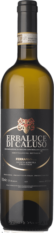 19,95 € 免费送货 | 白酒 Ferrando D.O.C.G. Erbaluce di Caluso 皮埃蒙特 意大利 Erbaluce 瓶子 75 cl
