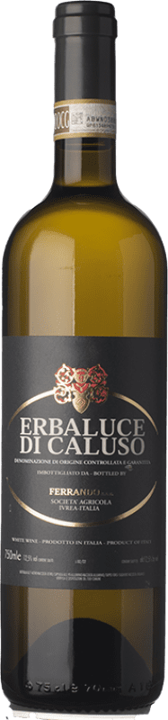 19,95 € Envio grátis | Vinho Branco Ferrando D.O.C.G. Erbaluce di Caluso Piemonte Itália Erbaluce 75 cl