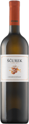 16,95 € Free Shipping | White Wine Sčurek I.G. Primorska Goriška Brda Slovenia Chardonnay 75 cl