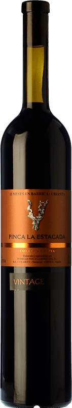26,95 € Kostenloser Versand | Rotwein Finca La Estacada 12 Meses D.O. Uclés Kastilien-La Mancha Spanien Tempranillo Magnum-Flasche 1,5 L