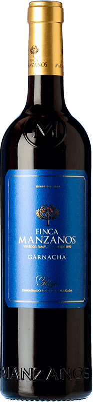6,95 € Envío gratis | Vino tinto Luis Gurpegui Muga Finca Manzanos D.O.Ca. Rioja La Rioja España Garnacha Botella 75 cl