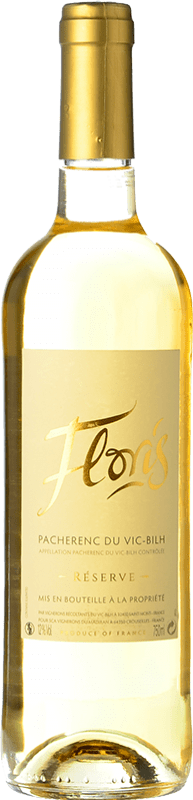 16,95 € Envío gratis | Vino dulce Château Floris Pacherenc du Vic-Bilh Doux Pyrenees Francia Petit Manseng, Gros Manseng, Petit Corbu Botella 75 cl