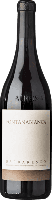 33,95 € Spedizione Gratuita | Vino rosso Fontanabianca D.O.C.G. Barbaresco Piemonte Italia Nebbiolo Bottiglia 75 cl