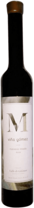 39,95 € Envio grátis | Vinho Rosé Viña Gómez Dulce — Doce D.O. Valle del Güímar Ilhas Canárias Espanha Malvasia Garrafa Medium 50 cl