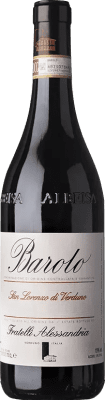 59,95 € Spedizione Gratuita | Vino Rosso Fratelli Alessandria San Lorenzo D.O.C.G. Barolo Piemonte Italia Nebbiolo 75 cl