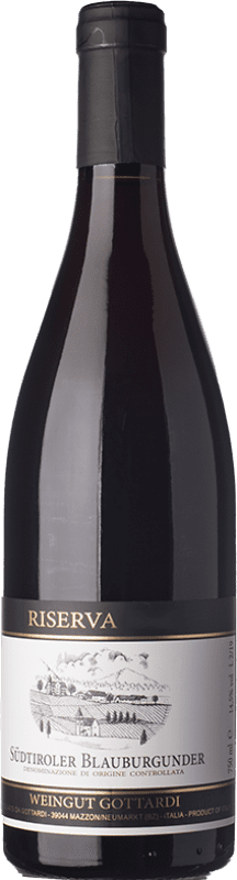 67,95 € Free Shipping | Red Wine Gottardi Reserve — Aged D.O.C. Alto Adige Trentino-Alto Adige Italy Pinot Noir Bottle 75 cl