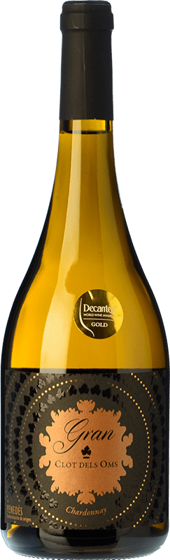 14,95 € Бесплатная доставка | Белое вино Ca N'Estella Gran Clot dels Oms D.O. Penedès Каталония Испания Chardonnay бутылка 75 cl