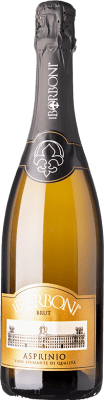 25,95 € Бесплатная доставка | Белое игристое I Borboni Asprinio брют Италия бутылка 75 cl