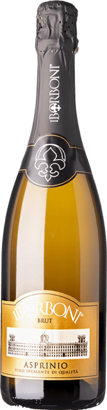 25,95 € Kostenloser Versand | Weißer Sekt I Borboni Asprinio Brut Italien Flasche 75 cl