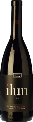 19,95 € Free Shipping | Red wine Gorka Izagirre Ilun de Gorka Txacoli Spain Hondarribi Beltza Bottle 75 cl