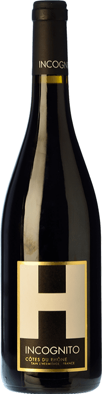 49,95 € Free Shipping | Red wine Paul Jaboulet Aîné Incognito H A.O.C. Côtes du Rhône Rhône France Syrah Bottle 75 cl