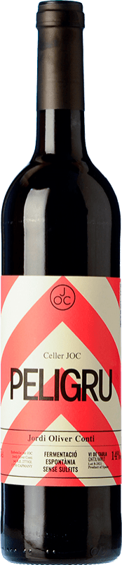 15,95 € Бесплатная доставка | Красное вино JOC Peligru D.O. Empordà Каталония Испания Merlot — Мерло, Garnacha — Гренаш Бутылка 75 cl
