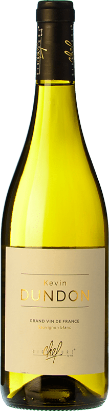 34,95 € Spedizione Gratuita | Vino bianco Wines and Brands Kevin Dundon Cuvée Gourmet Blanc I.G.P. Vin de Pays d'Oc Languedoc Francia Sauvignon Bianca Bottiglia 75 cl