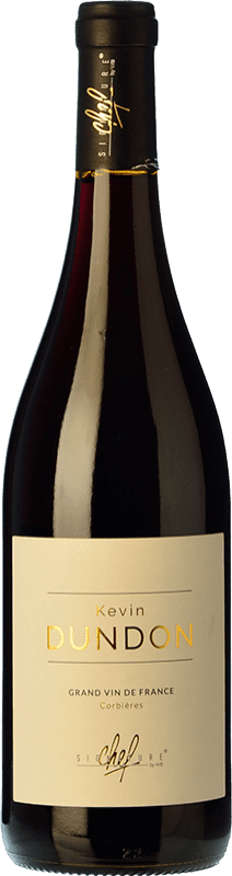29,95 € Envío gratis | Vino tinto Wines and Brands Kevin Dundon Cuvée Gourmet Rouge A.O.C. Corbières Languedoc Francia Syrah, Garnacha, Cariñena Botella 75 cl