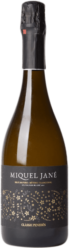 13,95 € Spedizione Gratuita | Spumante Bianco Miquel Jané Brut Nature Classico D.O. Penedès Catalogna Spagna Sauvignon Bottiglia 75 cl