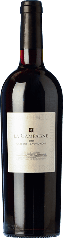 7,95 € Kostenloser Versand | Rotwein LGI La Campagne I.G.P. Vin de Pays d'Oc Languedoc Frankreich Cabernet Sauvignon Flasche 75 cl