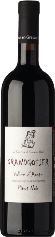 19,95 € Envio grátis | Vinho tinto La Cantina di Cunéaz Grandgosier D.O.C. Valle d'Aosta Valle d'Aosta Itália Pinot Preto Garrafa 75 cl