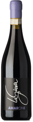 69,95 € Spedizione Gratuita | Vino rosso La Giuva Classico D.O.C.G. Amarone della Valpolicella Veneto Italia Corvina, Rondinella, Corvinone, Oseleta Bottiglia 75 cl